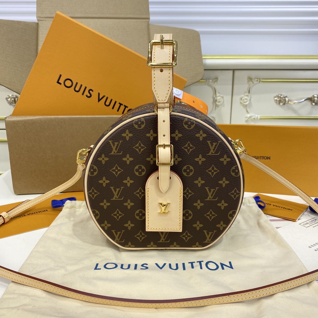 Louis Vuitton BOITE CHAPEAU SOUPLE PM Handbag Monogram M45578